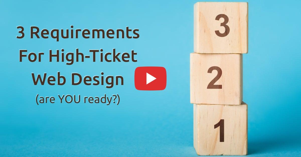 3 Requirements For High-Ticket Consulting