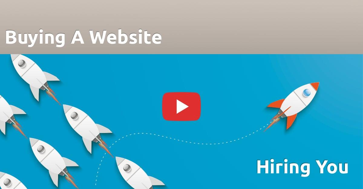 Buying A Website vs. Hiring You <br>- What's The Difference?