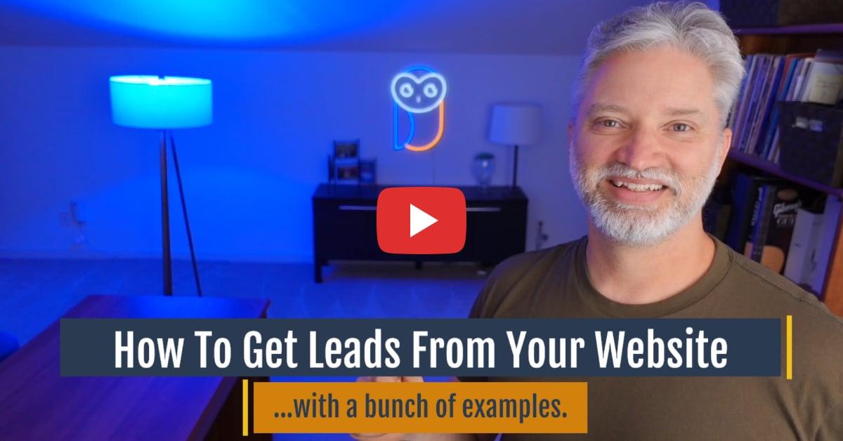 How Web Agencies Get Leads From Their Websites