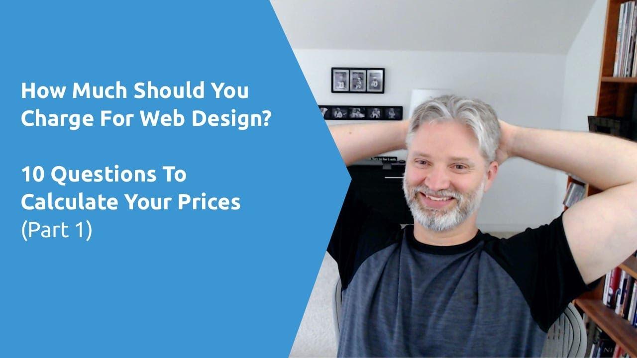 How much should you charge for web design?